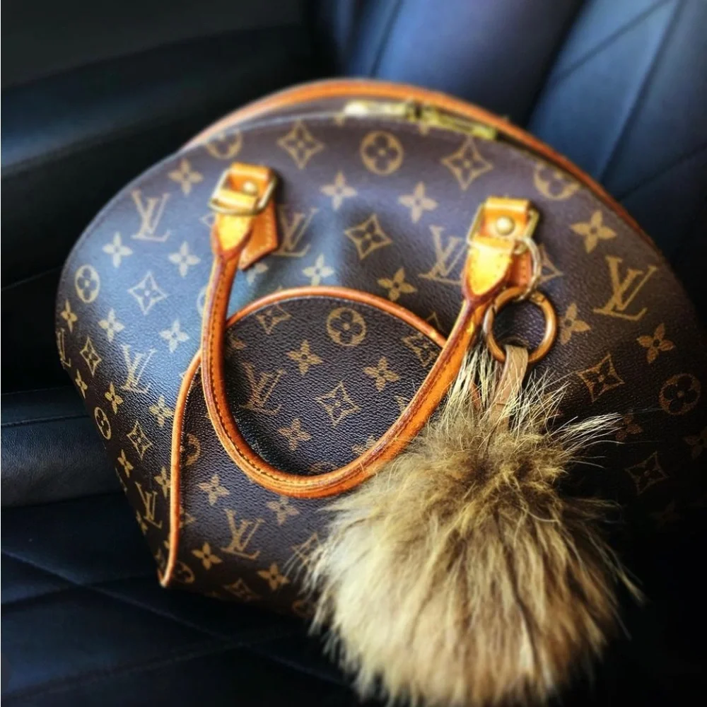 Authentic Louis Vuitton Ellipse MM handbag brown Monogram - Picture 4 of 15